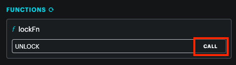 Debugging with lock function